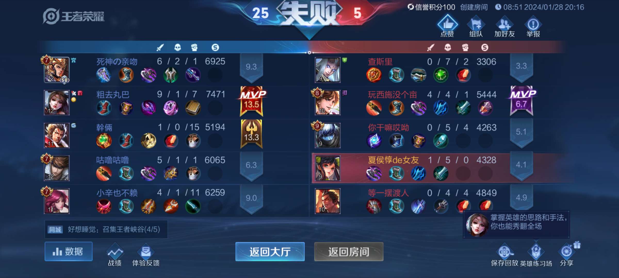 【王者女神】熄灯了，我可以哭了吗？游戏攻略_手游下载  第1张