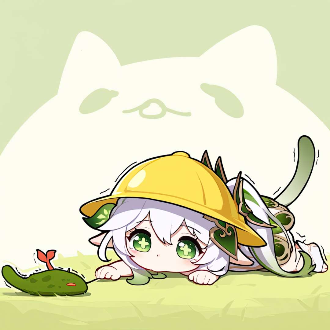 【精美图片】纳西妲猫猫游戏攻略_手游下载  第1张