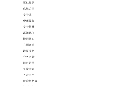 穿越火线名字好听的昵称大全4字，2020穿越火线名字好听的昵称大全