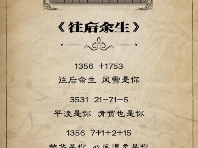 明日之后钢琴曲谱大全分享_明日之后 钢琴琴谱