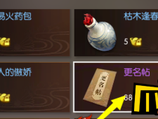 逆水寒买号改名_逆水寒改名卡怎么交易