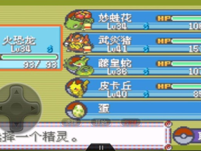 【手游推荐】口袋妖怪 绿宝石 漆黑的魅影等多版本游戏攻略_手游下载