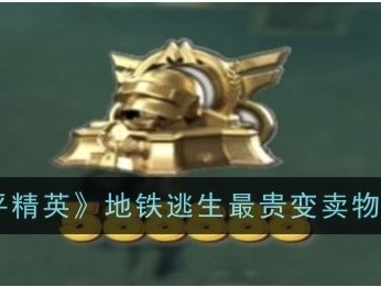 【攻略】《和平精英》地铁逃生最贵变卖物介绍游戏攻略_手游下载