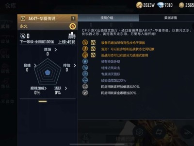 【图片】ak47华夏传说外观游戏攻略_手游下载