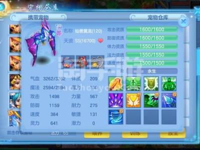 关于神武3手游55天策带什么宝宝的信息