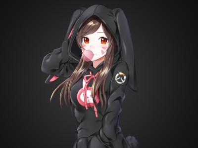 守望先锋dva电脑壁纸，守望先锋dva 精美壁纸