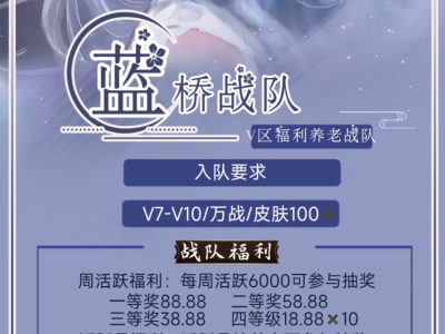 【交流】V区新开福利养老战队收人啦游戏攻略_手游下载