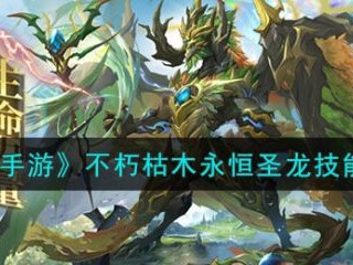 【游戏攻略】奥奇传说手游不朽枯木永恒圣龙技能怎么样游戏攻略_手游下载