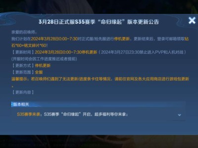 【交流】王者荣耀停机更新？游戏攻略_手游下载