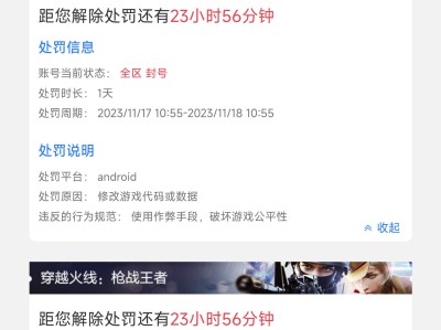 【闲聊】封了一天，说我作弊了游戏攻略_手游下载