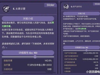 【新游快爆】原神白术V3改动来了！削弱奶量增强攻击，图标，专武调游戏攻略_手游下载