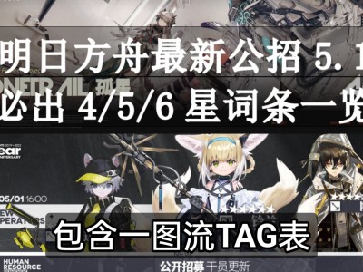 明日方舟公开招募表，明日方舟公开招募表格