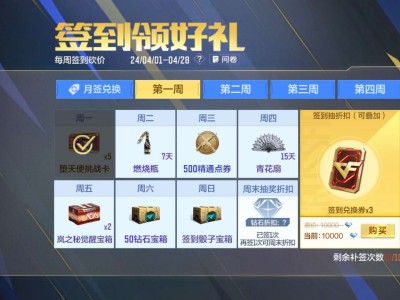 【资讯】四月签到火热开启，超多奖励等你来拿     转载游戏攻略_手游下载