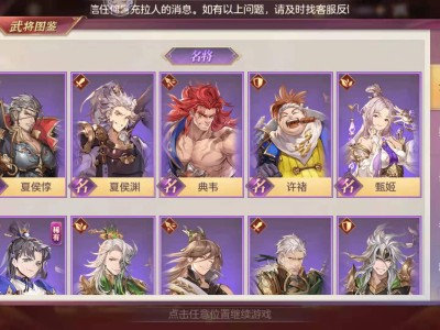 三国志幻想大陆阵容，三国志幻想大陆阵容自选