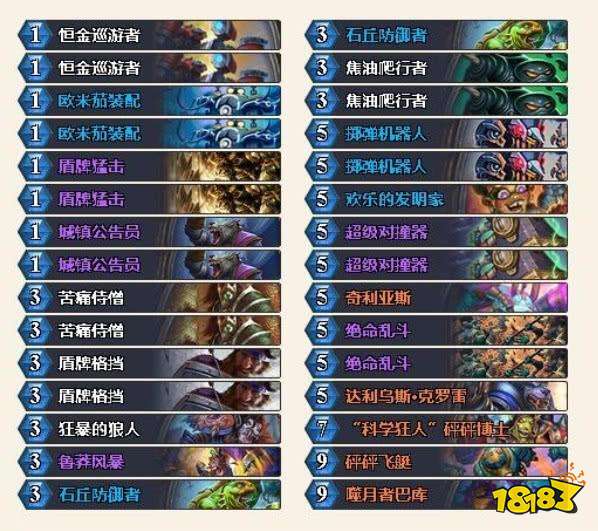 炉石传说新版本防战卡组(炉石传说防战2021六月)  第1张