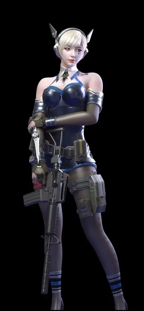动漫穿越火线女角色去掉所有服装(穿越火线里面的女主角去衣)  第1张