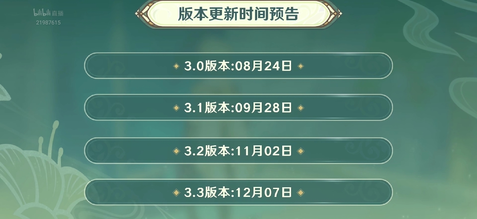 原神2.0直播兑换码截止(原神21直播兑换码截止时间)  第2张