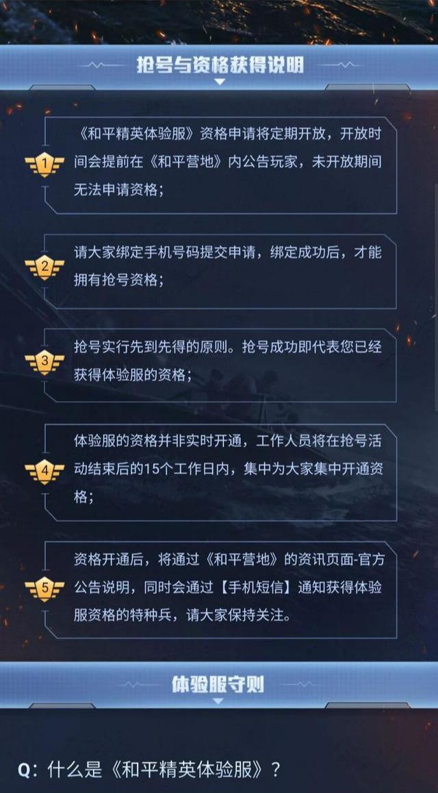 和平精英体验服抢号_和平精英体验服抢号时间2022  第1张
