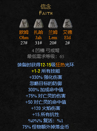 暗黑破坏神2符文合成公式(暗黑破坏神2符文合成公式图表)  第1张