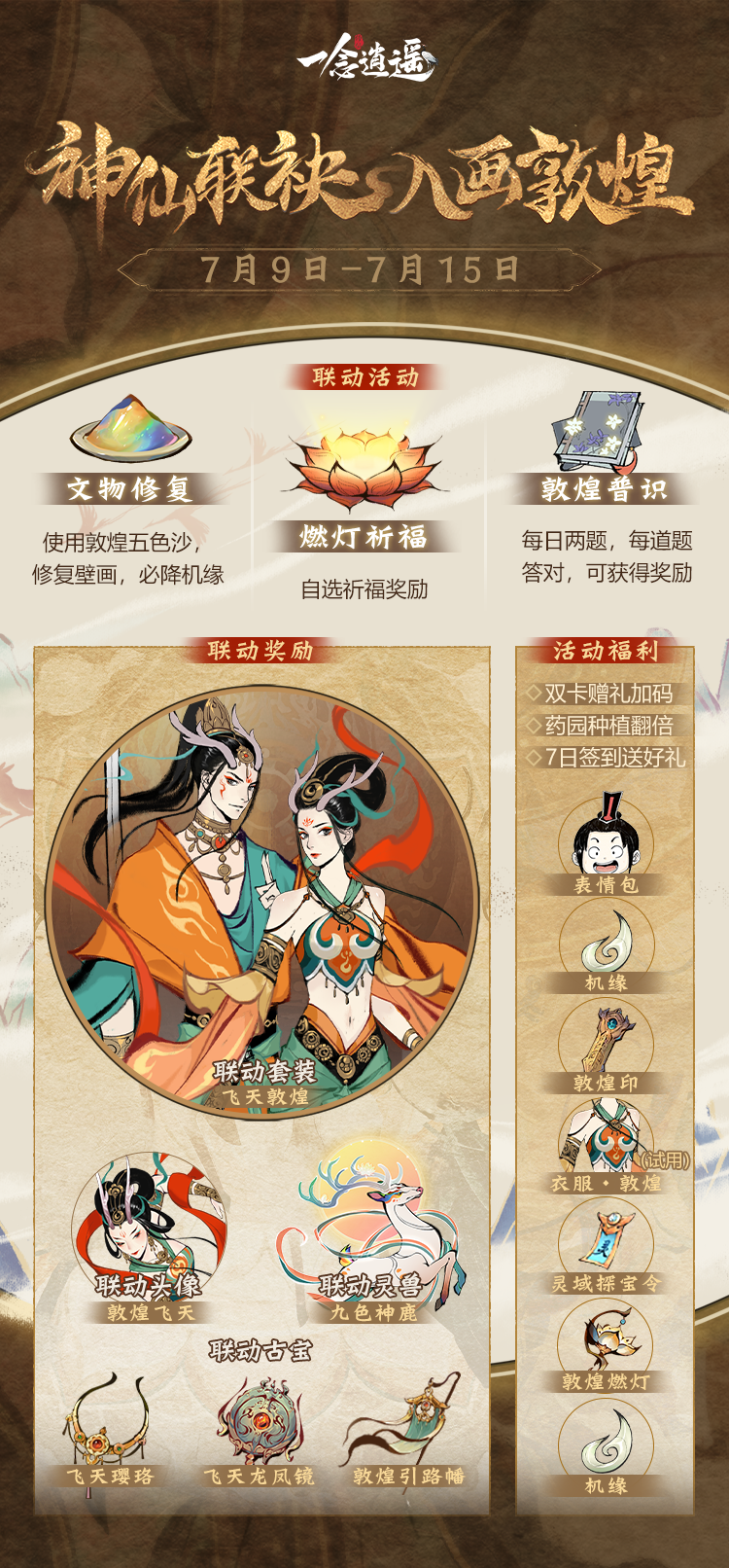 一念逍遥敦煌答题第二天，一念逍遥敦煌普识答案大全  第1张