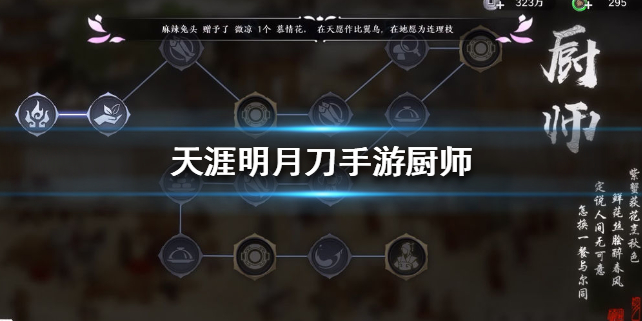 天涯明月刀ol厨师_天涯明月刀ol厨师攻略  第2张