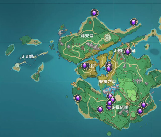 原神紫晶块位置，原神紫晶块位置路线  第1张