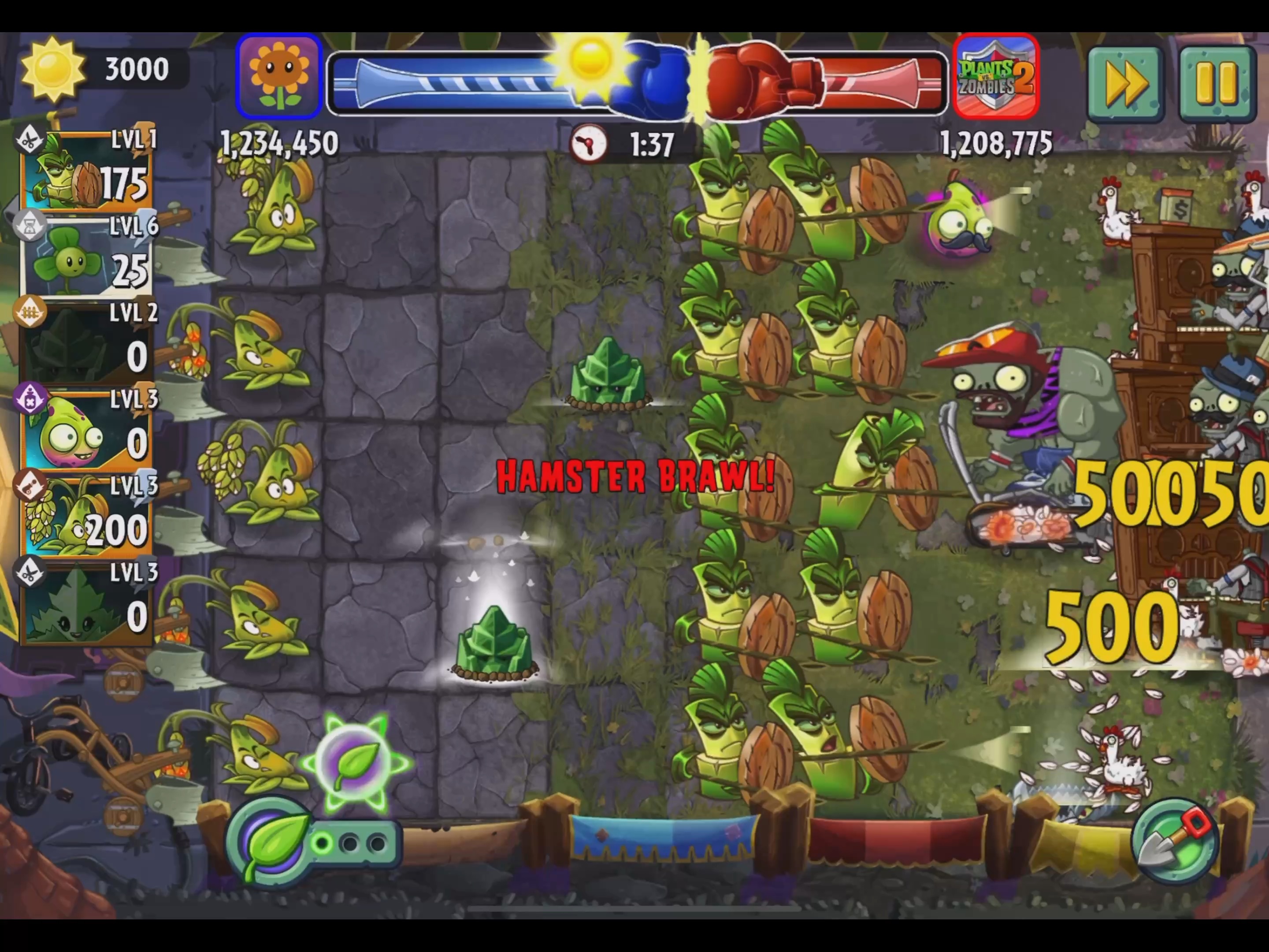 植物大战僵尸2国际版10.0.1_植物大战僵尸2国际版僵尸博士战演示潘击失  第1张