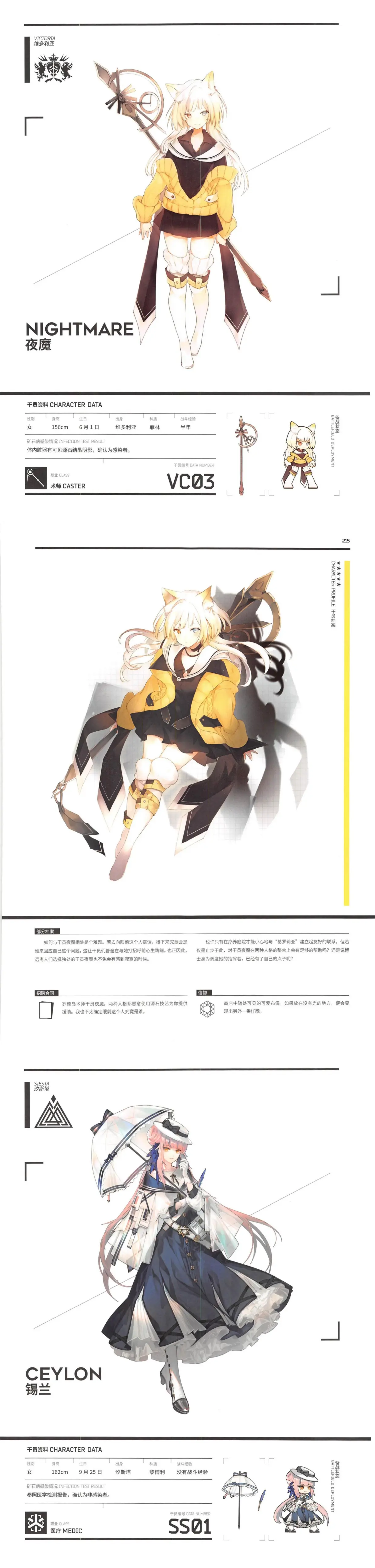 明日方舟设定集vol1(明日方舟设定集vol1重制版)  第2张