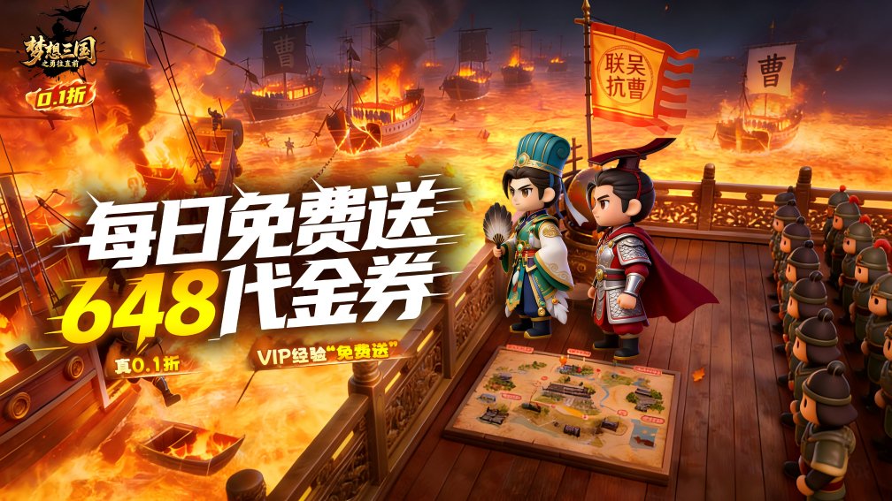 梦想三国之勇往直前 宣传图